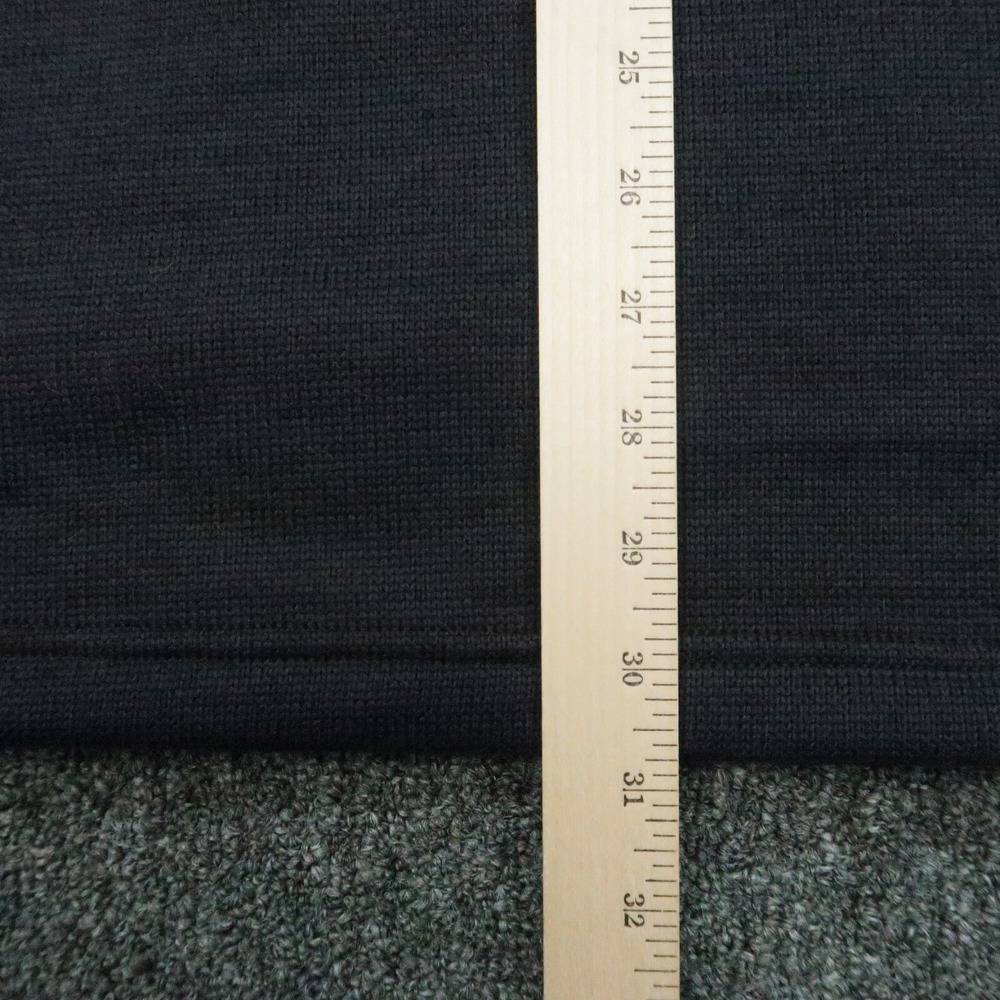 Criquet Black Full-Zip Men's Sweater - Picture 9 of 10